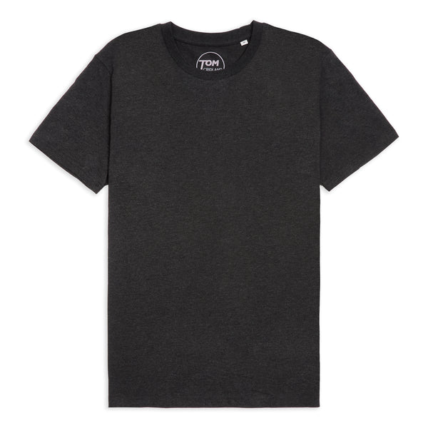 fashion T-Shirt by Sustainable | Cridland Year 30 Tom Charcoal