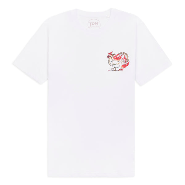 Flaming Chicken Logo 30 Year™ T-Shirt