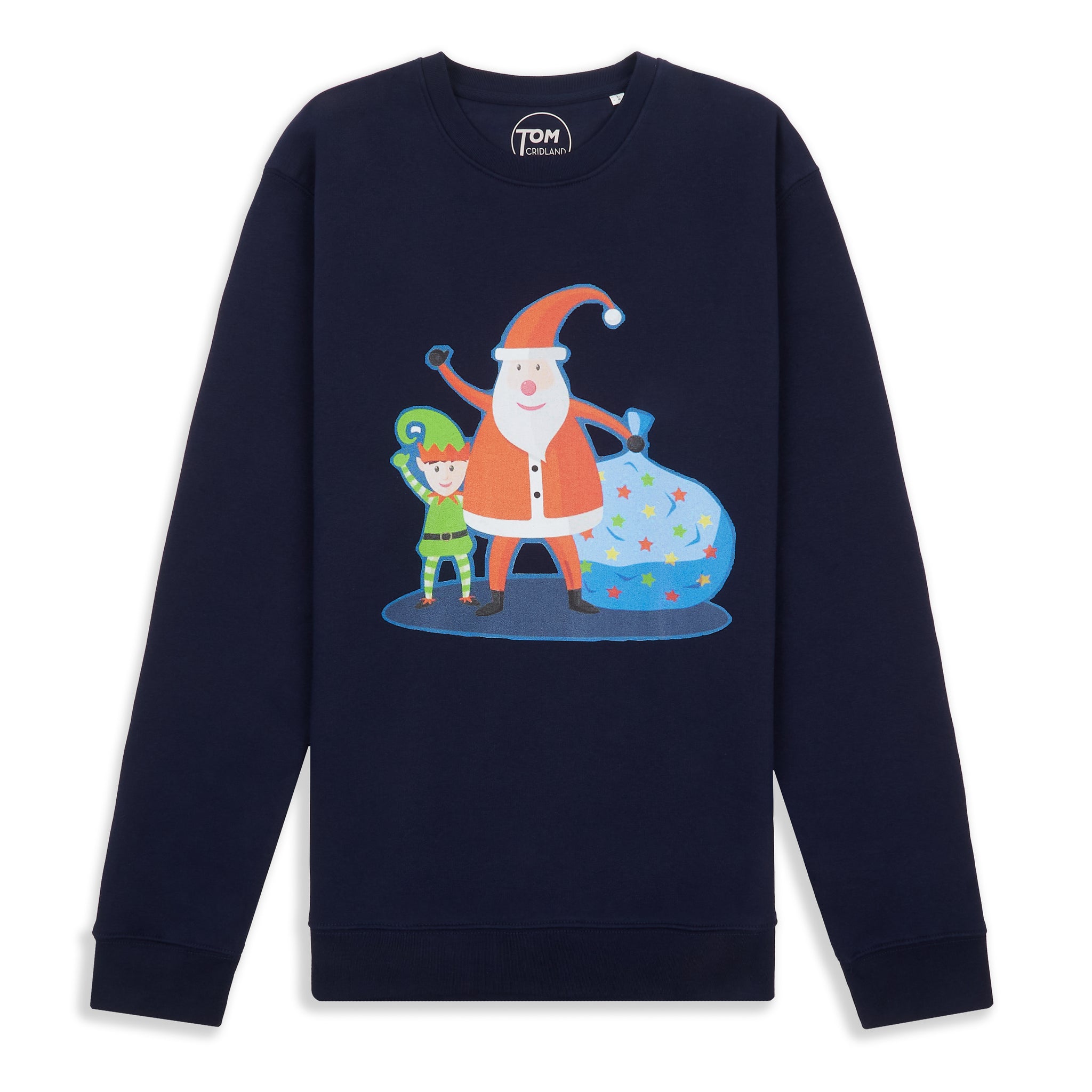 Santa and Elf 30 Year™ Christmas Sweatshirt